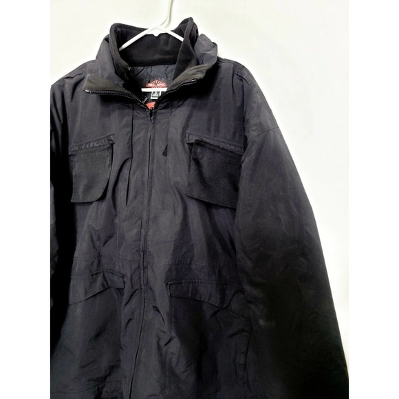 Tru Spec 3 In 1 Weathershield Black Tactical Jacket NEW Size 3XL Fleece Lined - Picture 5 of 12